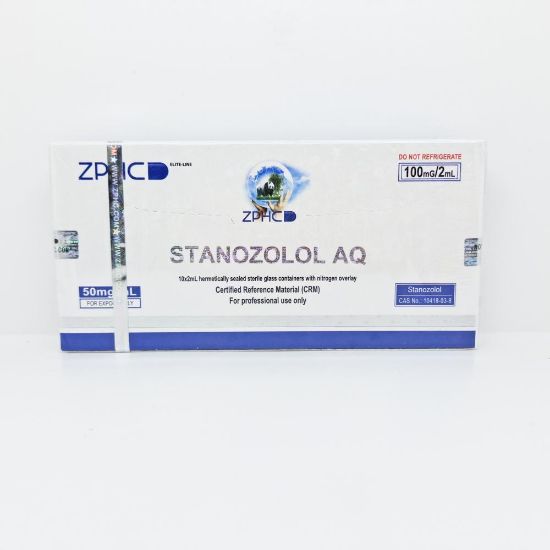 Picture of Stanozolol AQ 50mg/ml 2ml amp ZPHC