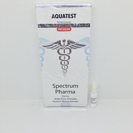 Picture of AQUATEST 100mg/ml 1ml amp [Spectrum Pharma]