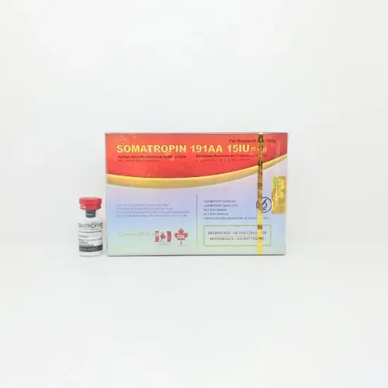 Picture of Somatropin 191aa 15IU HGH+ Bacteriostatic Water  [CanadaBioLabs]